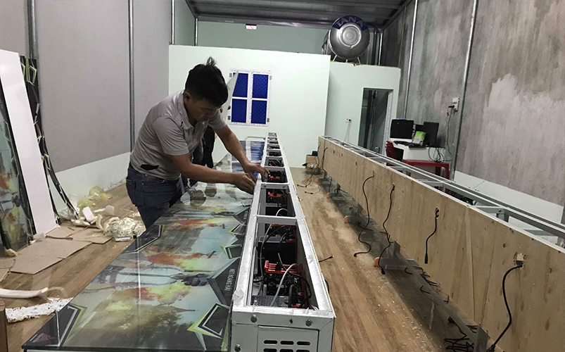 Thi công phòng net tại Yên Định, Thanh Hóa