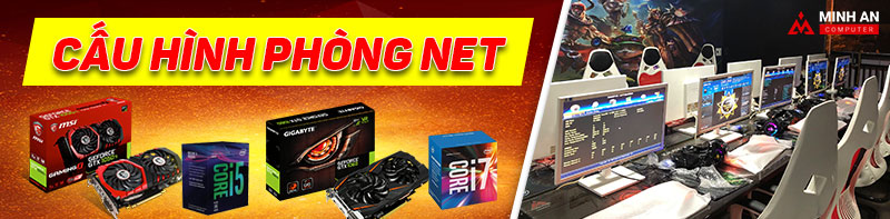 Cấu hình khi lắp đặt phòng net
