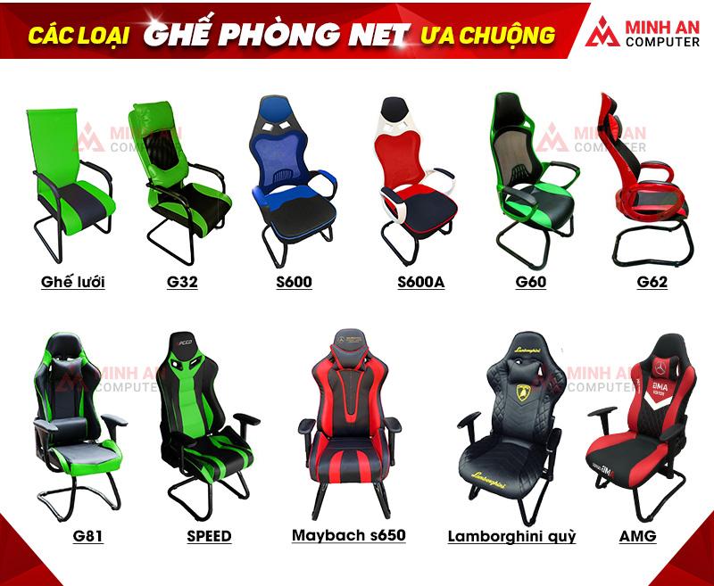 Ghế phòng net chuyên nghiệp