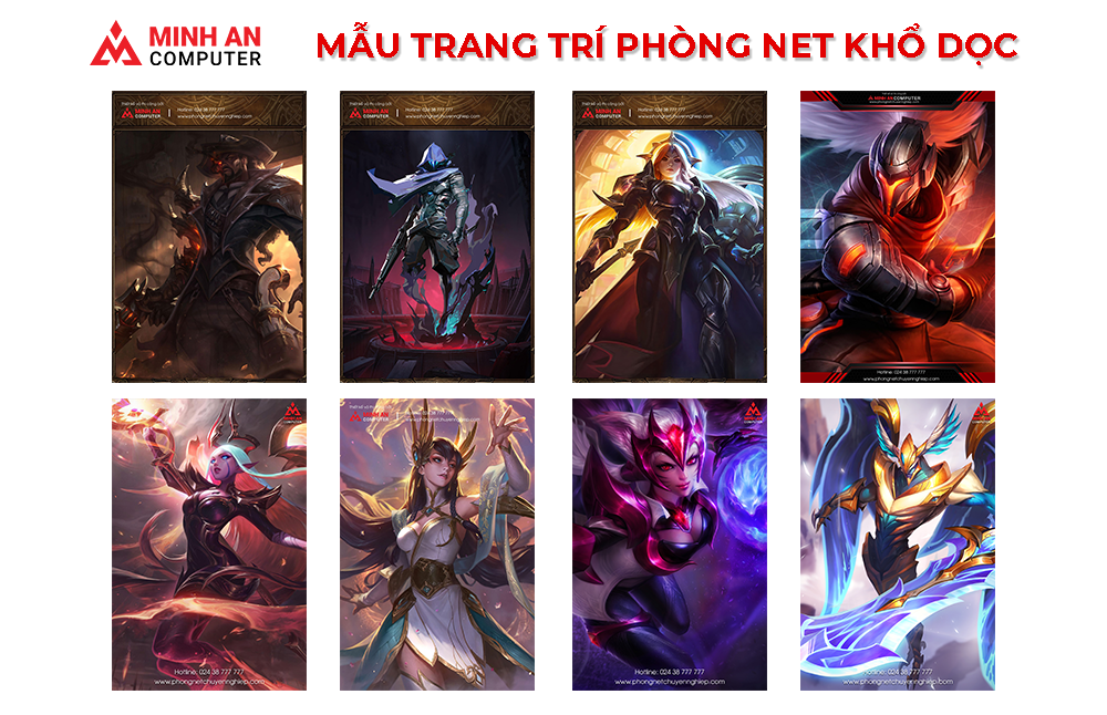 Trang trí phòng net