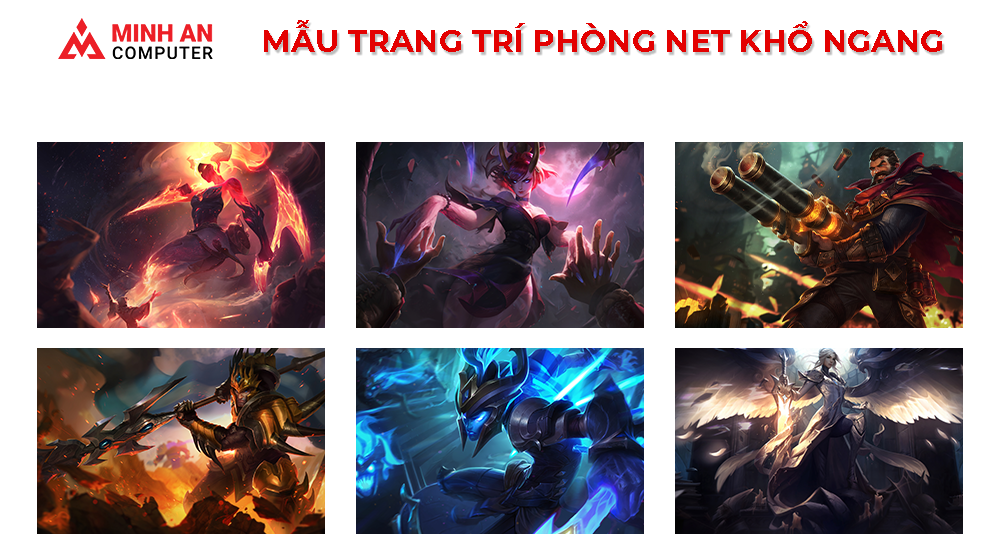Trang trí phòng net