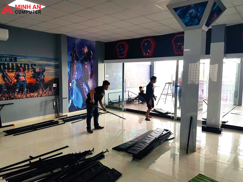 Thi công phòng net chuyên nghiệp