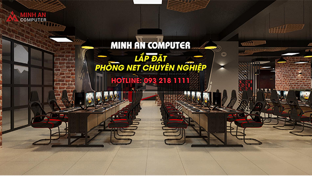 Thiết kế nội thất phòng net ảnh 2