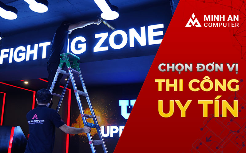 Tạo điểm nhấn cho kinh doanh và thi công phòng net chuyên nghiệp
