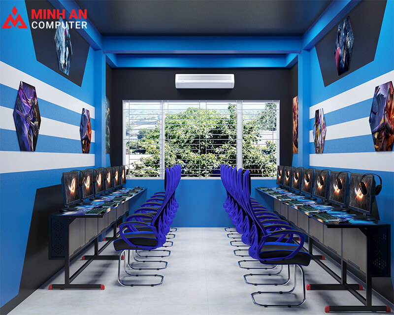 Thiết kế phòng game giá rẻ