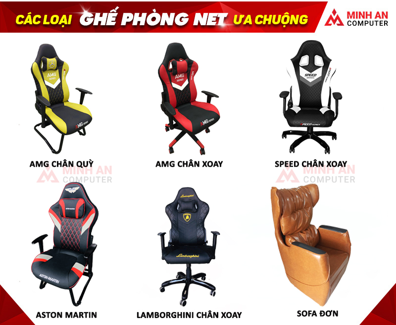 Ghế phòng net cao cấp