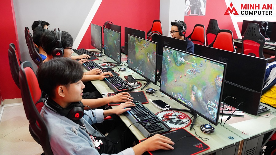 dự án lắp đặt phòng net