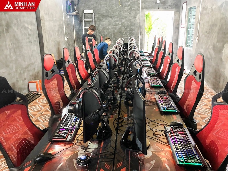 Dự án cyber game mini tại Phú Thọ