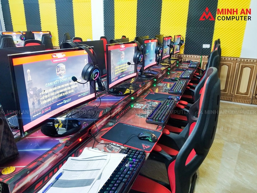 Lắp đặt phòng net tại Nghệ An