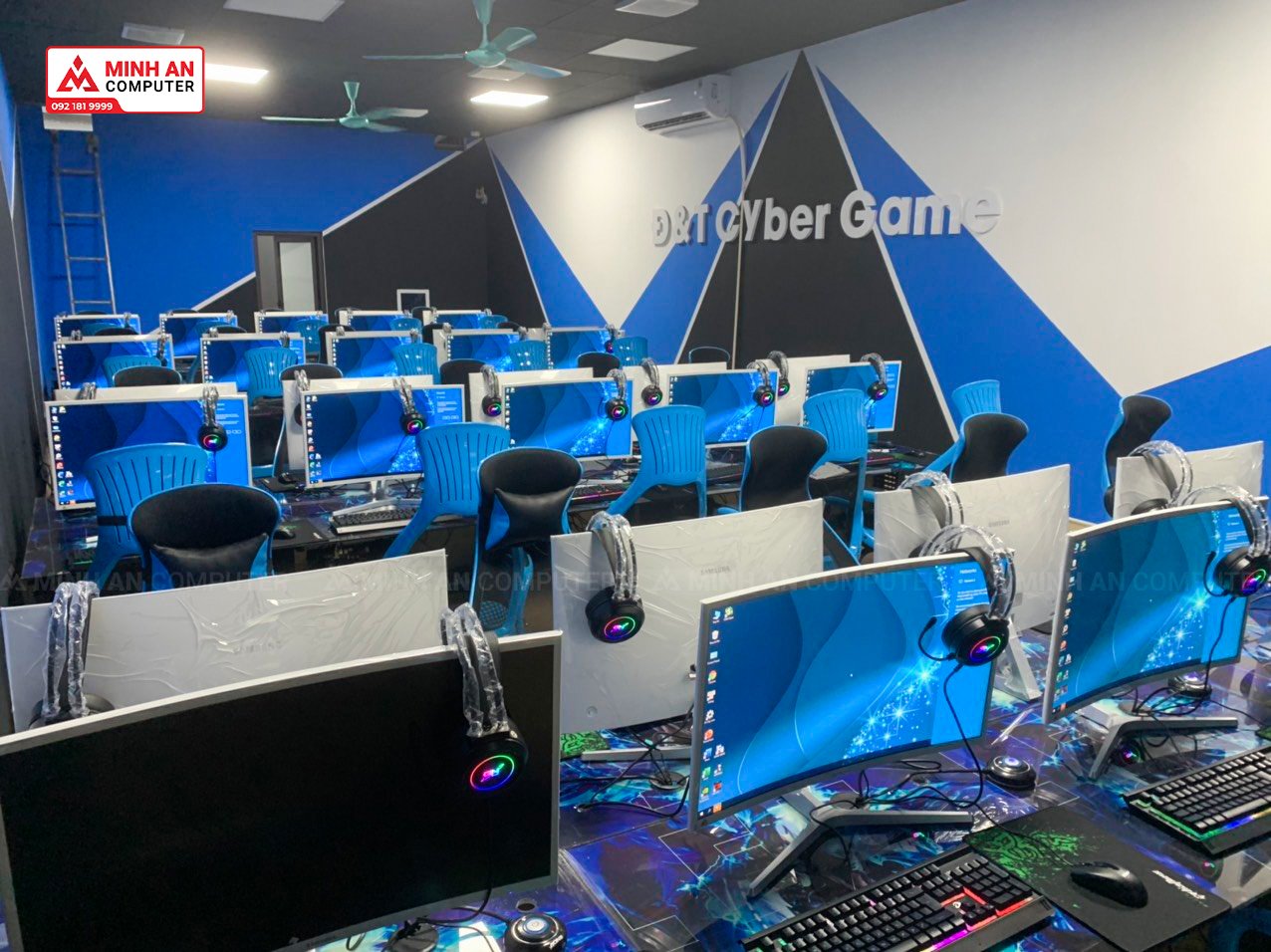 lắp đặt phòng net tại Bắc Giang
