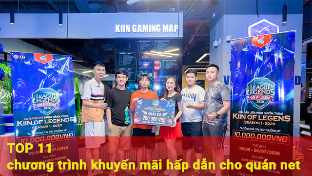 chương trình khuyến mãi cho quán net