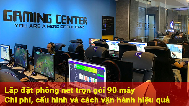 lắp đặt phòng net