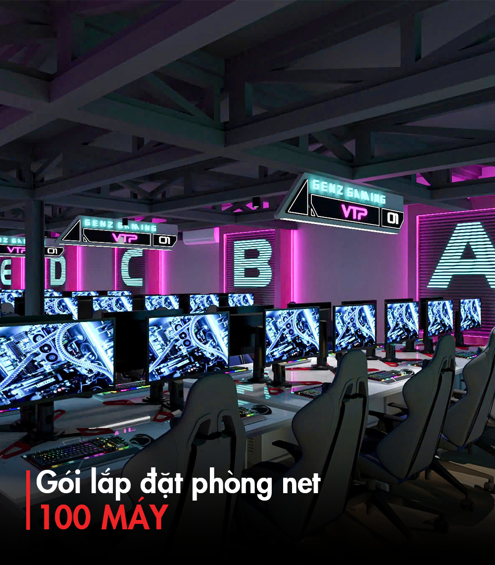 Gói lắp đặt 100 máy